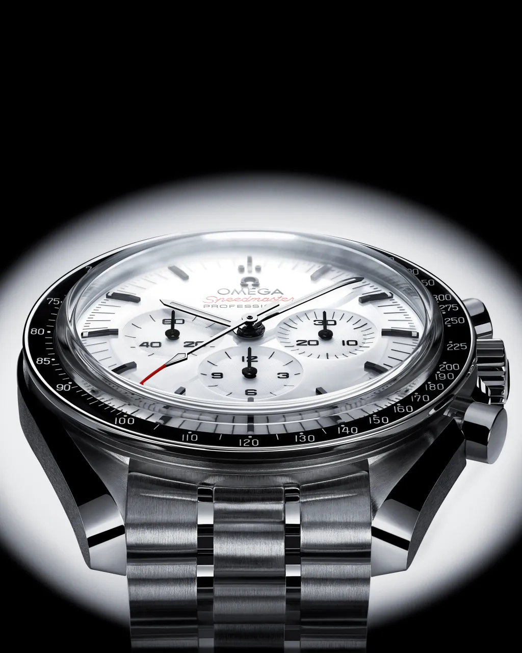 Omega Speedmaster Moonwatch Professional Otomatik Beyaz 31030425004001 detay görseli 4