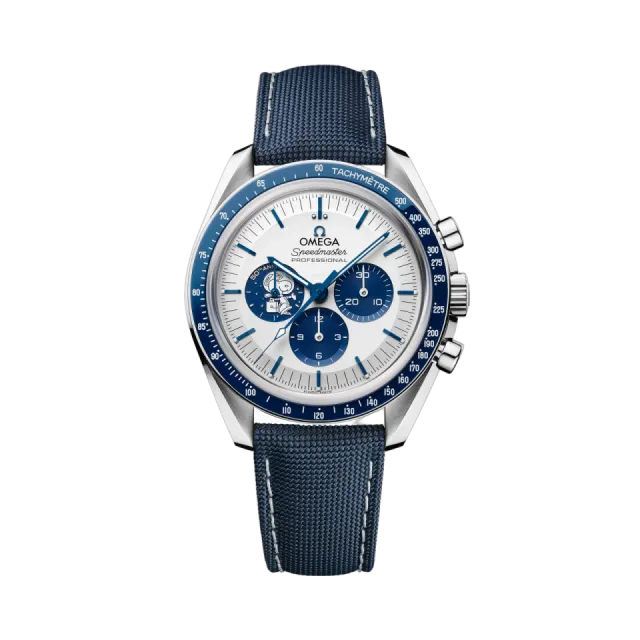 Beğenmek için çift tıkla Omega Speedmaster Anniversary Series Silver Snoopy Award 31032425002001 Görsel 1