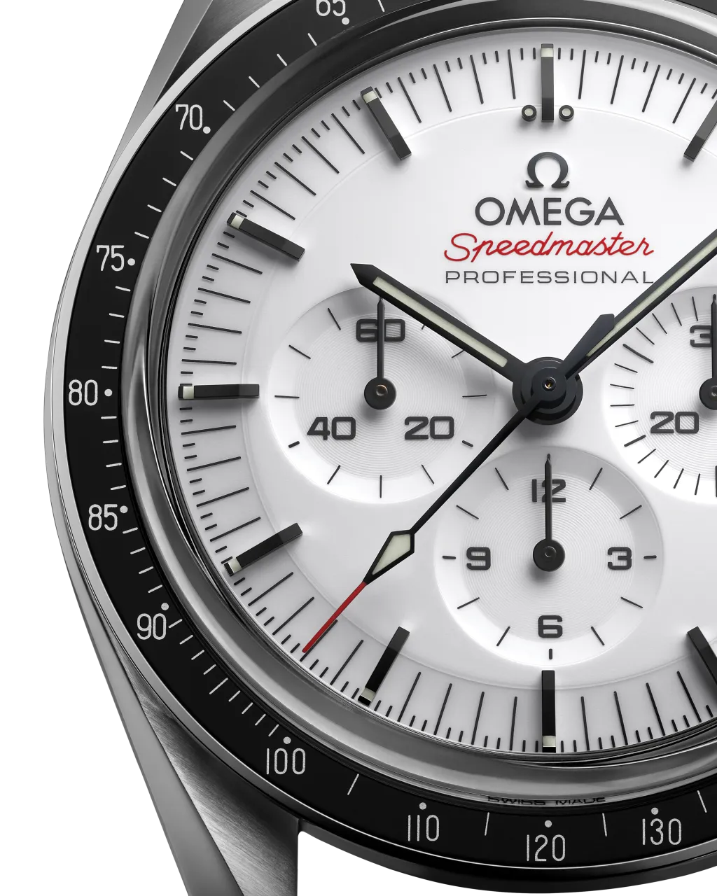 Omega Speedmaster Moonwatch Professional Otomatik Beyaz 31032425004002 detay görseli 2