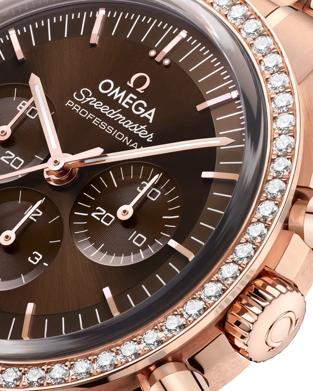 Omega Speedmaster Moonwatch Professional Sedna Gold 31055425013001 detay görseli 2