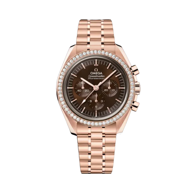 Beğenmek için çift tıkla Omega Speedmaster Moonwatch Professional Sedna Gold 31055425013001 Görsel 1