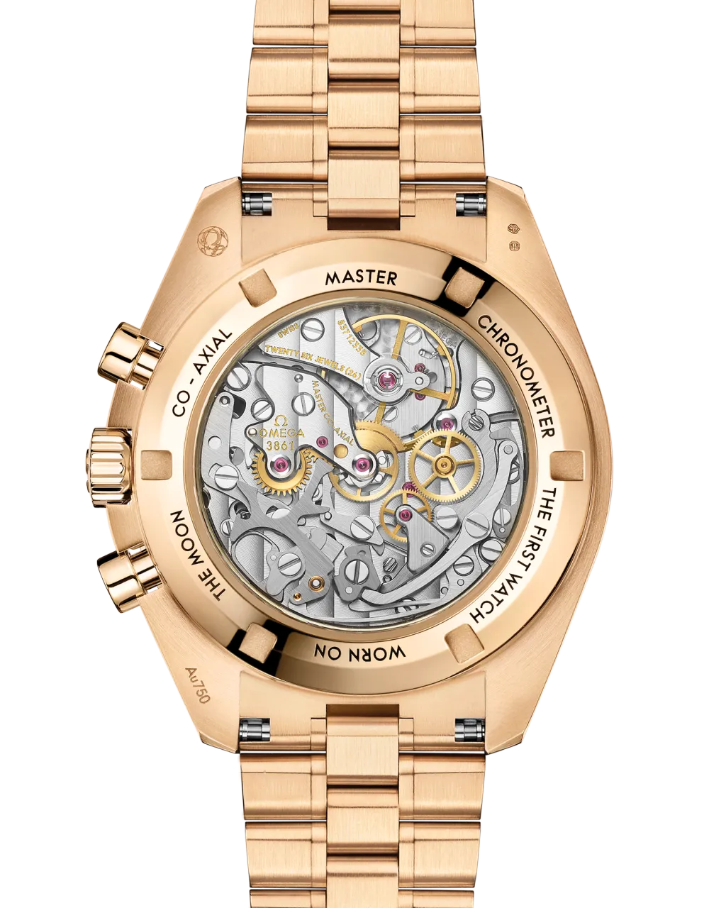 Omega Speedmaster Moonwatch Professional Moonshine Gold 31060425001002 detay görseli 1