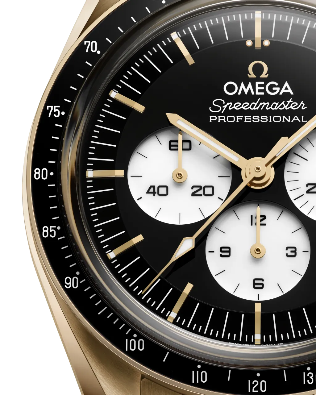 Omega Speedmaster Moonwatch Professional Moonshine Gold 31060425001002 detay görseli 2