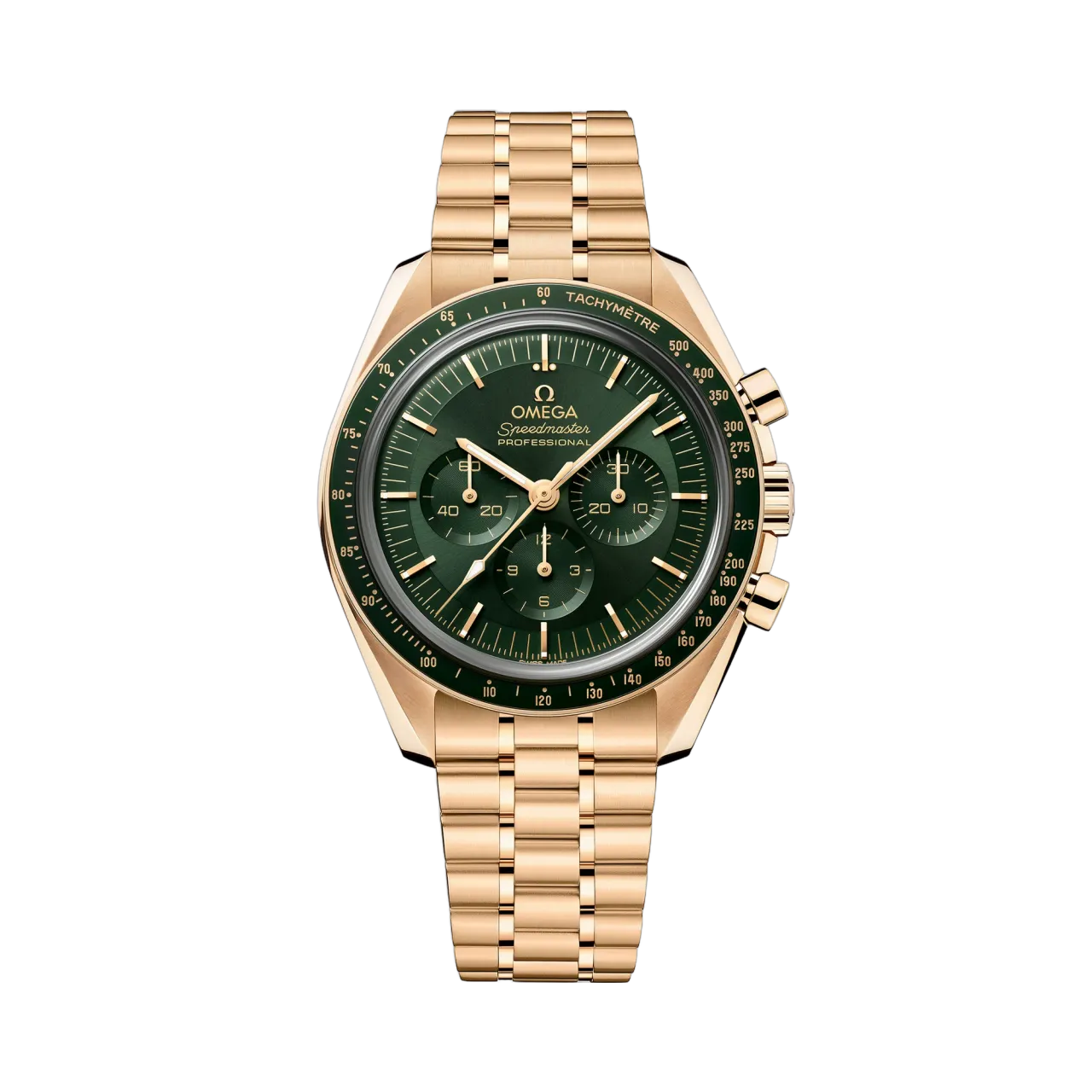 Omega Speedmaster Moonwatch Professional Moonshine Gold 31060425010001