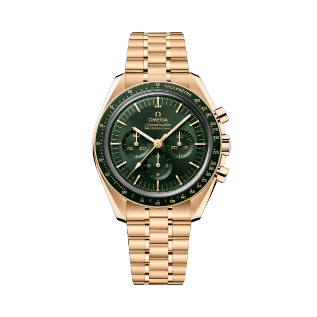 Beğenmek için çift tıkla Omega Speedmaster Moonwatch Professional Moonshine Gold 31060425010001 Görsel 1