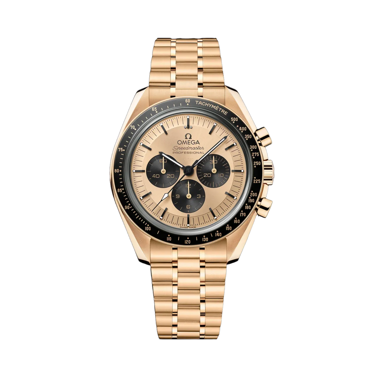 Omega Speedmaster Moonwatch Professional Moonshine Gold 31060425099002