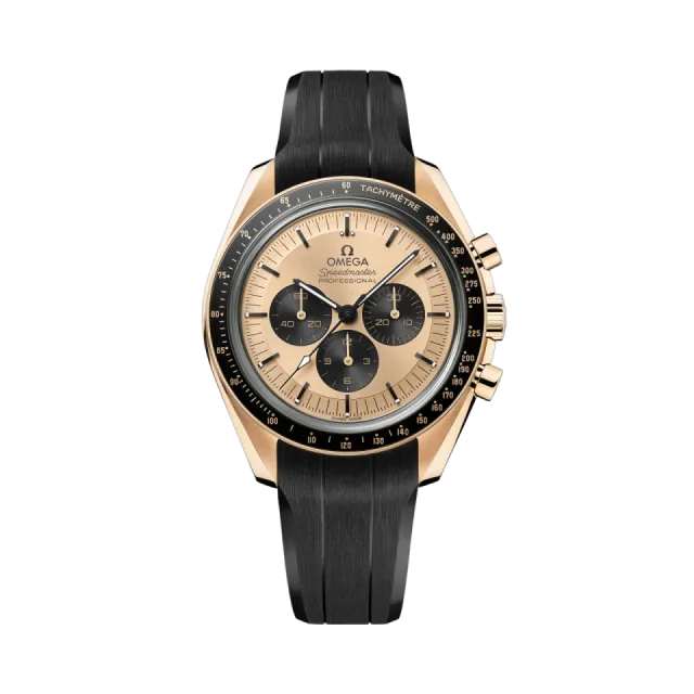 Beğenmek için çift tıkla Omega Speedmaster Moonwatch Professional Moonshine Gold 31062425099001 Görsel 1