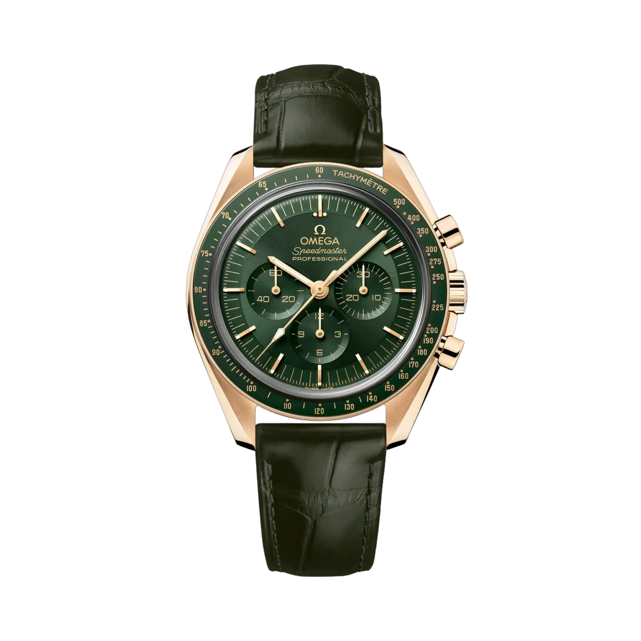 Omega Speedmaster Moonwatch Professional Otomatik Green 31063425010001