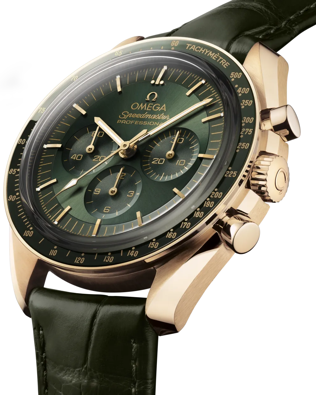 Omega Speedmaster Moonwatch Professional Otomatik Green 31063425010001 detay görseli 2