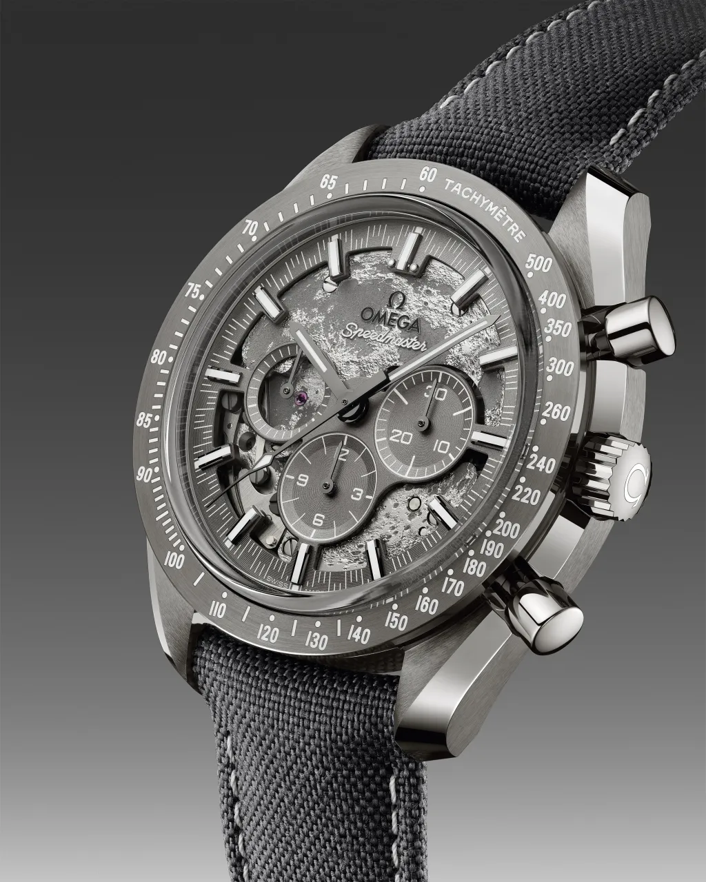 Omega Speedmaster Dark Side of the Moon Grey Side of the Moon Otomatik 31092445006001 detay görseli 3