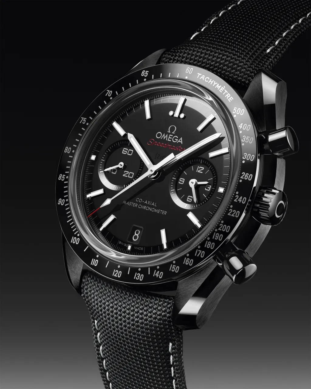 Omega Speedmaster Dark Side of the Moon Black Ceramic 31092445101002 detay görseli 3