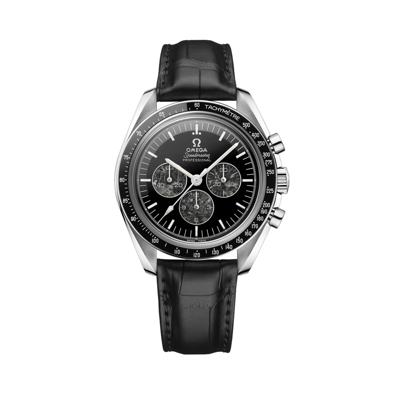 Omega Speedmaster Calibre 321 Platinum On Leather Strap 31193423099001