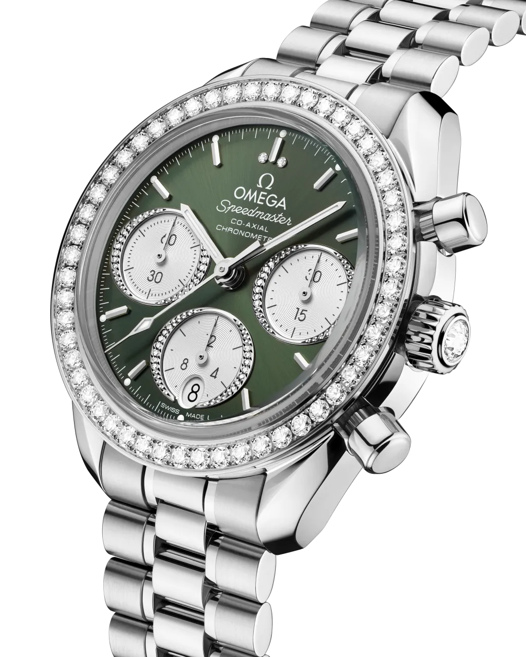 Omega Speedmaster 38 mm Steel On Steel 32415385060001 detay görseli 2