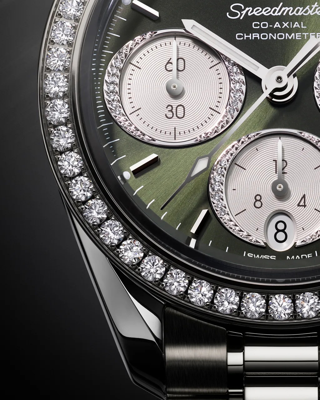 Omega Speedmaster 38 mm Steel On Steel 32415385060001 detay görseli 5