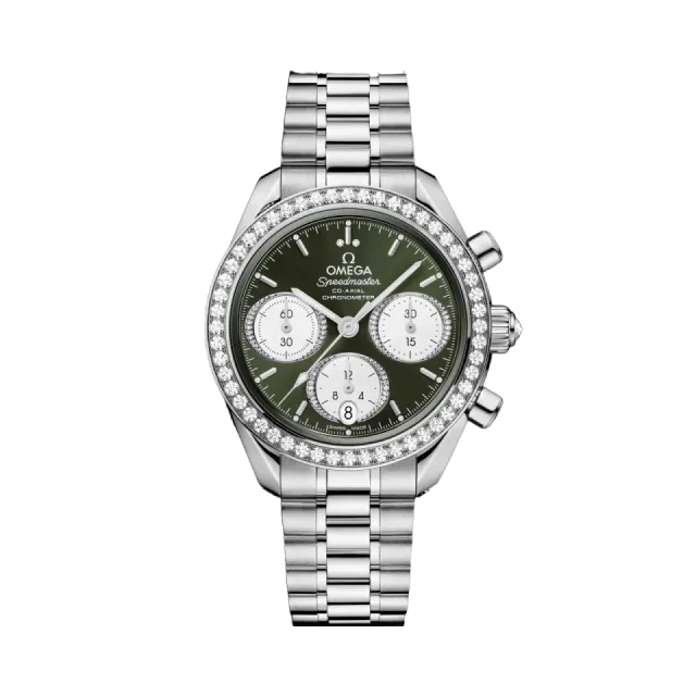 Beğenmek için çift tıkla Omega Speedmaster 38 mm Steel On Steel 32415385060001 Görsel 1