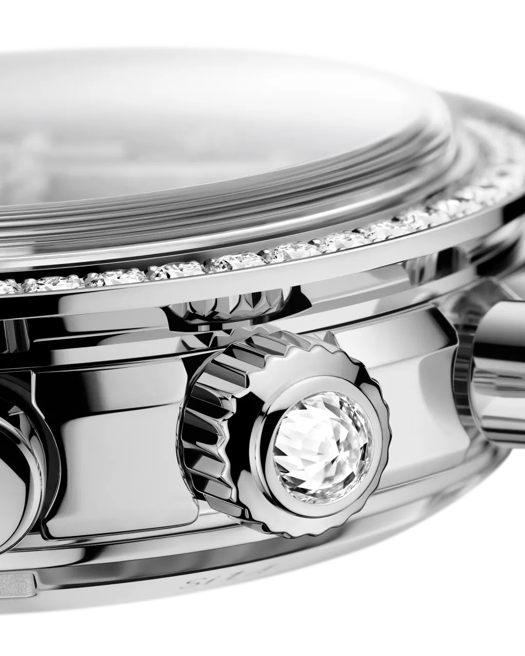 Omega Speedmaster 38 mm Steel On Alligator 32418385060001 detay görseli 2