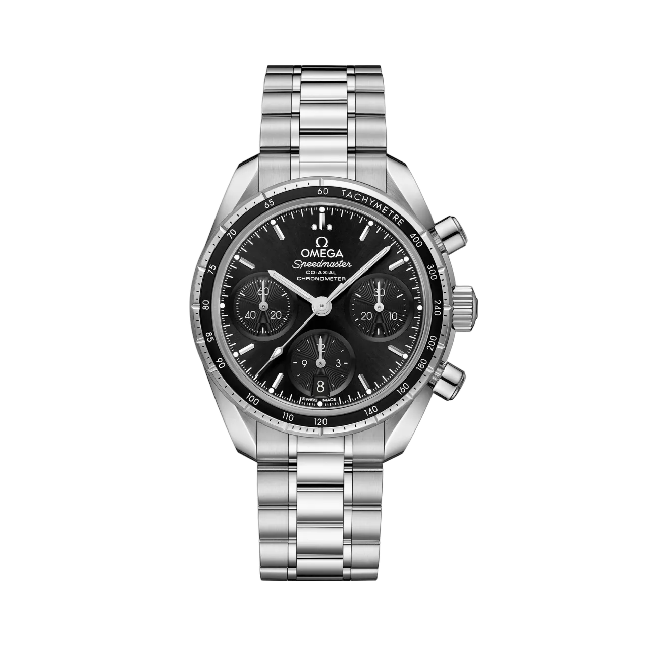 Omega Speedmaster 38 Mm Steel On Steel 32430385001001