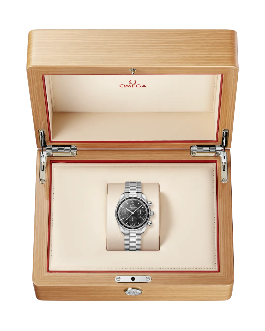 Omega Speedmaster 38 Mm Steel On Steel 32430385001001 detay görseli 5