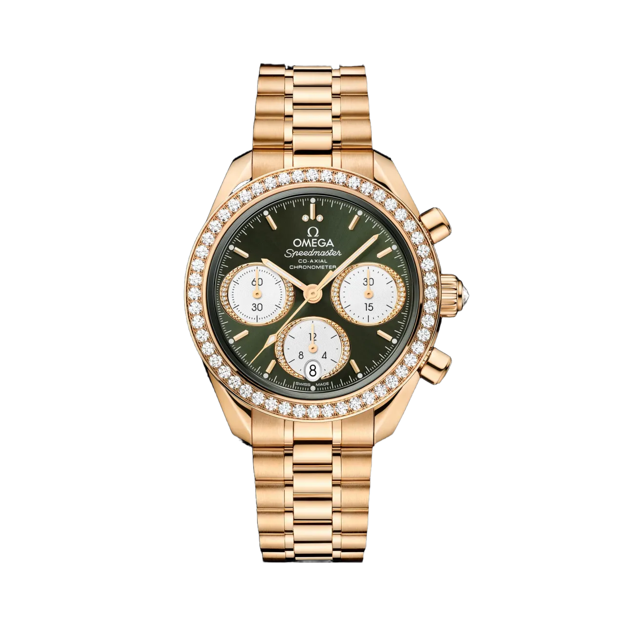 Omega Speedmaster 38 mm Moonshine™ Gold On Moonshine™ Gold 32455385060001