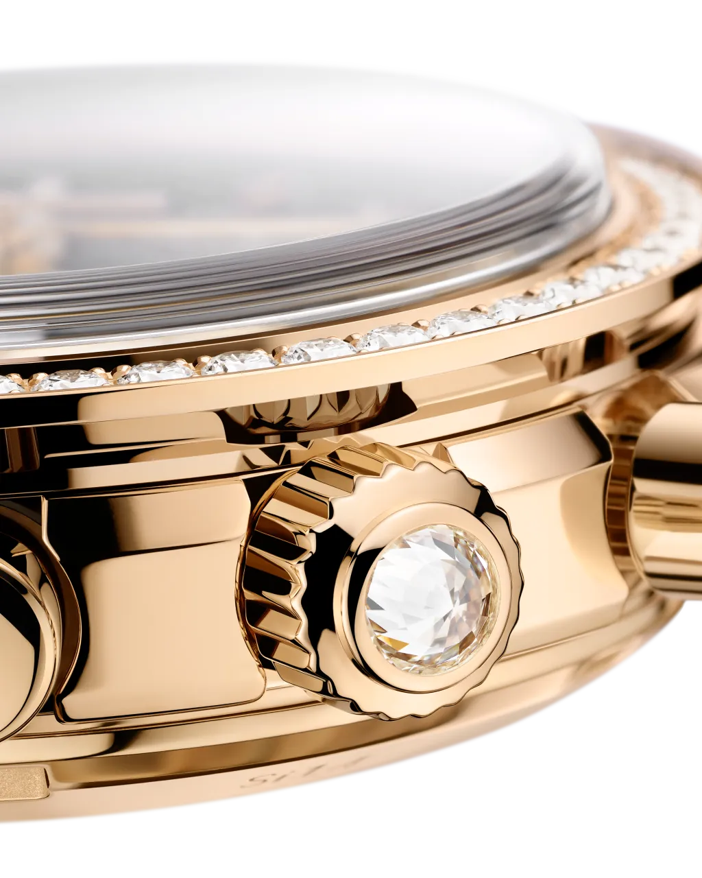 Omega Speedmaster 38 mm Moonshine™ Gold On Moonshine™ Gold 32455385060001 detay görseli 4