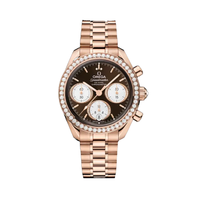 Omega Speedmaster 38 mm Sedna Gold On Sedna Gold 32455385063001 Görsel 1