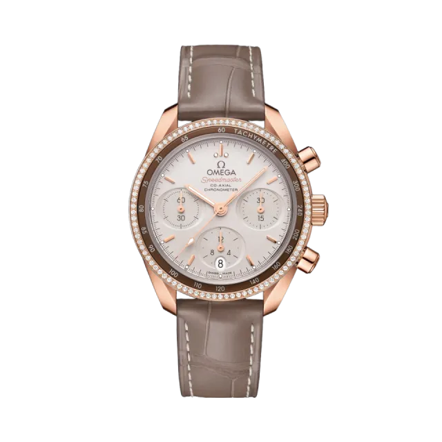 Omega Speedmaster 38 mm Sedna Gold Otomatik 32468385002003 Görsel 1