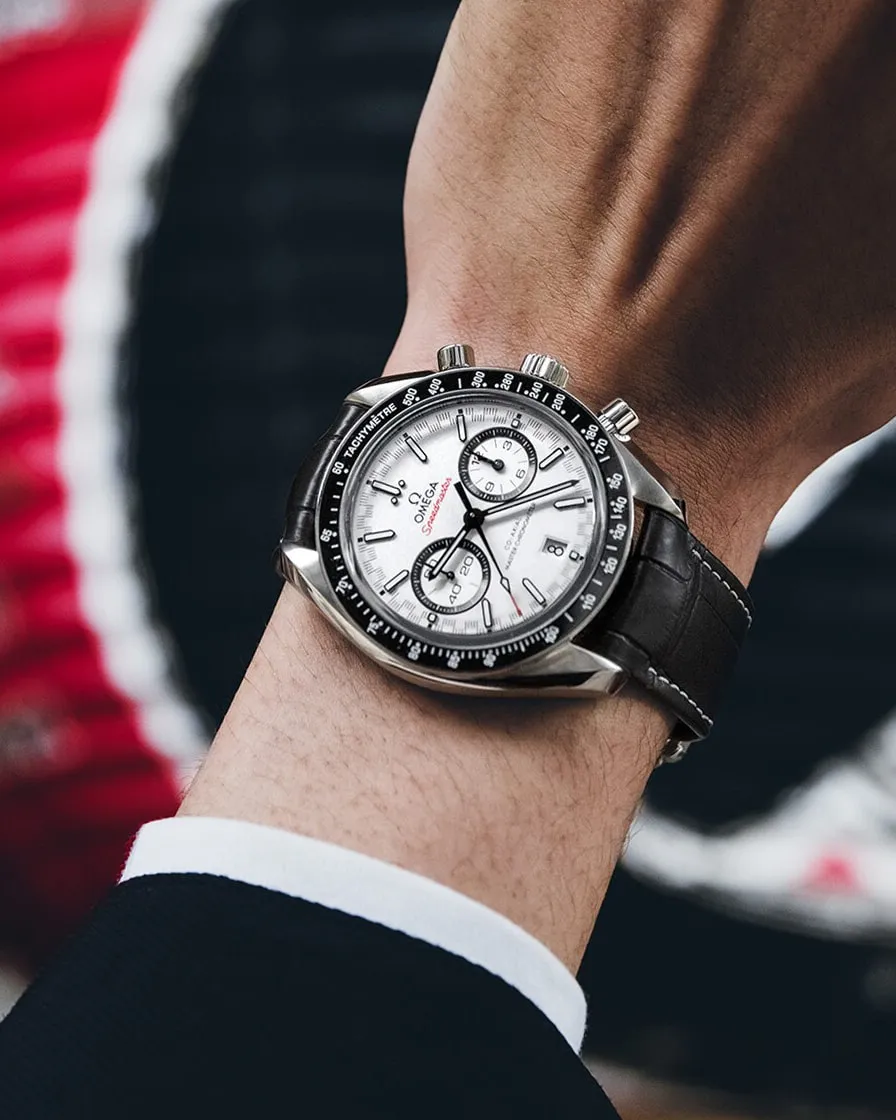 Omega Speedmaster Racing Otomatik Beyaz 32933445104001 detay görseli 1