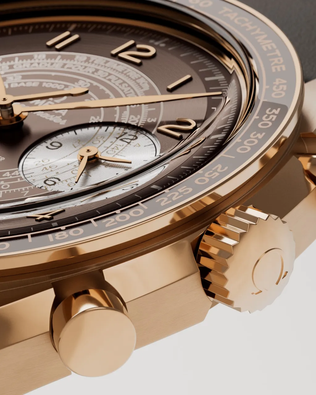 Omega Speedmaster Chronoscope Bronze Gold 32992435110001 detay görseli 2