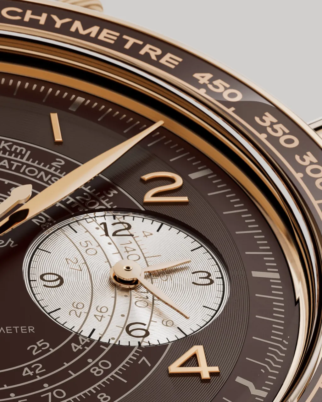 Omega Speedmaster Chronoscope Bronze Gold 32992435110001 detay görseli 3