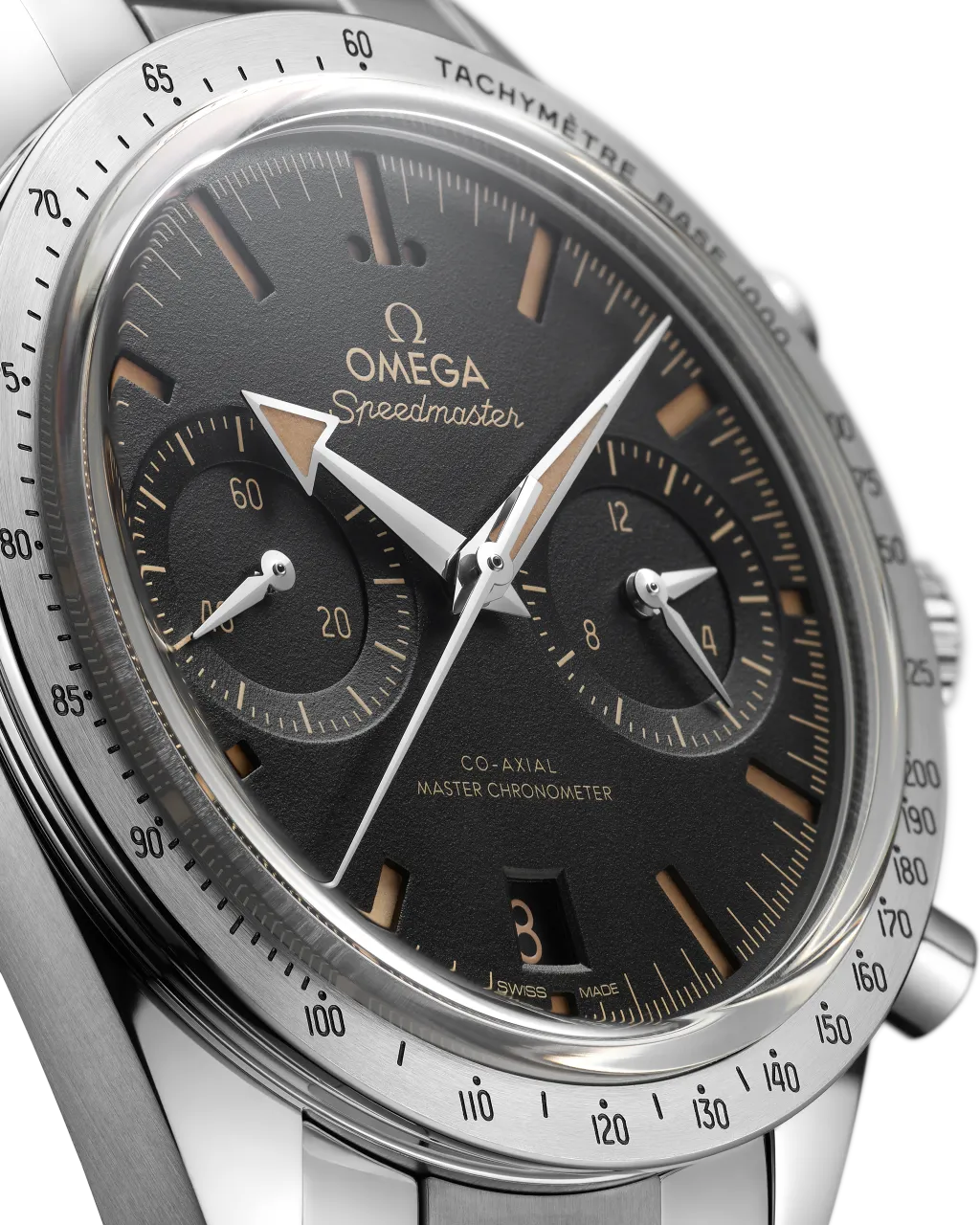 Omega Speedmaster '57 Otomatik Siyah 33210415101001 detay görseli 3