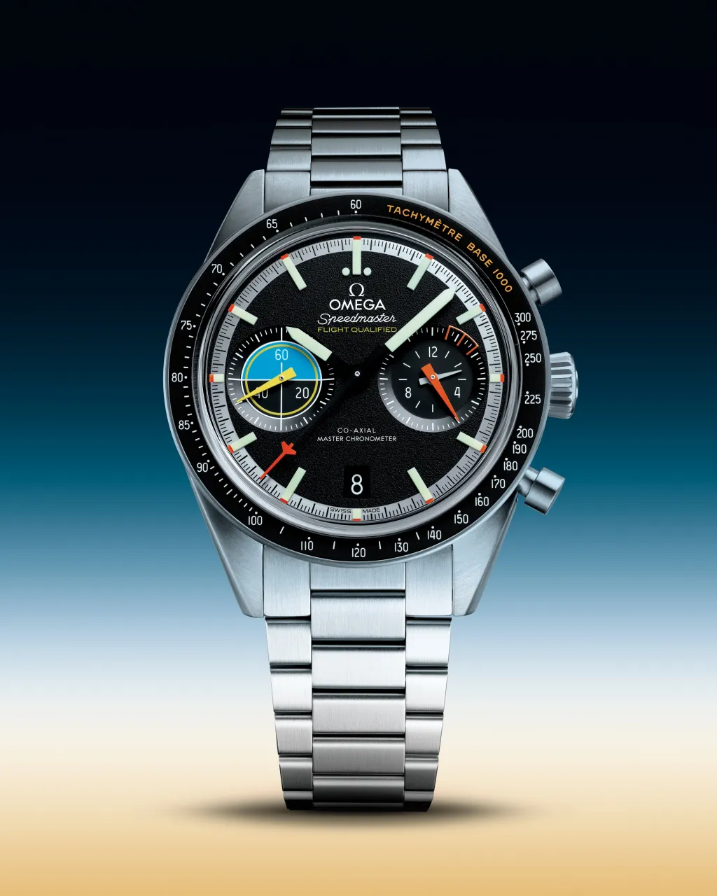 Omega Speedmaster Pilot Black Otomatik 33210415101002 detay görseli 2