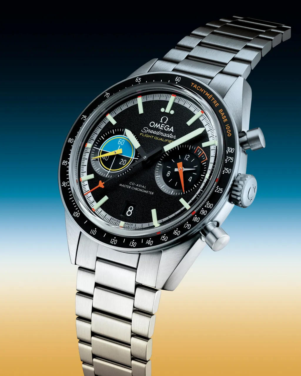 Omega Speedmaster Pilot Black Otomatik 33210415101002 detay görseli 3