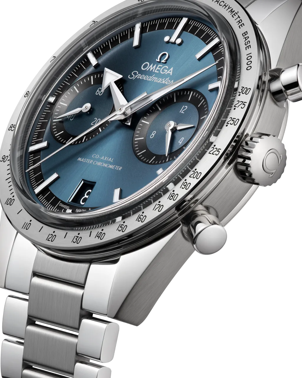 Omega Speedmaster '57 Otomatik Mavi 33210415103001 detay görseli 2