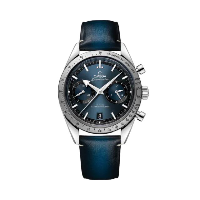 Omega Speedmaster '57 Otomatik Mavi 33212415103001 Görsel 1