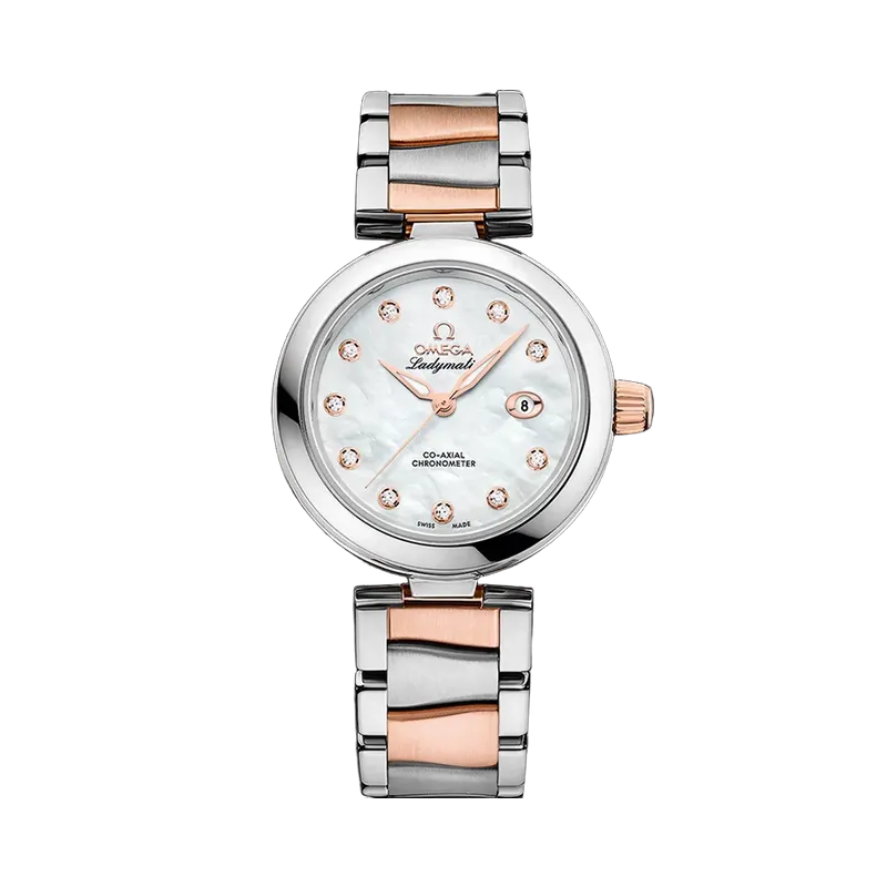 Omega De Ville Ladymatic Otomatik Beyaz 42520342055004