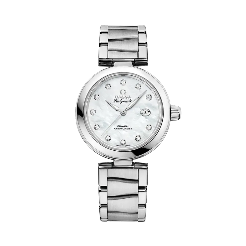 Omega De Ville Ladymatic Otomatik Beyaz 42530342055002