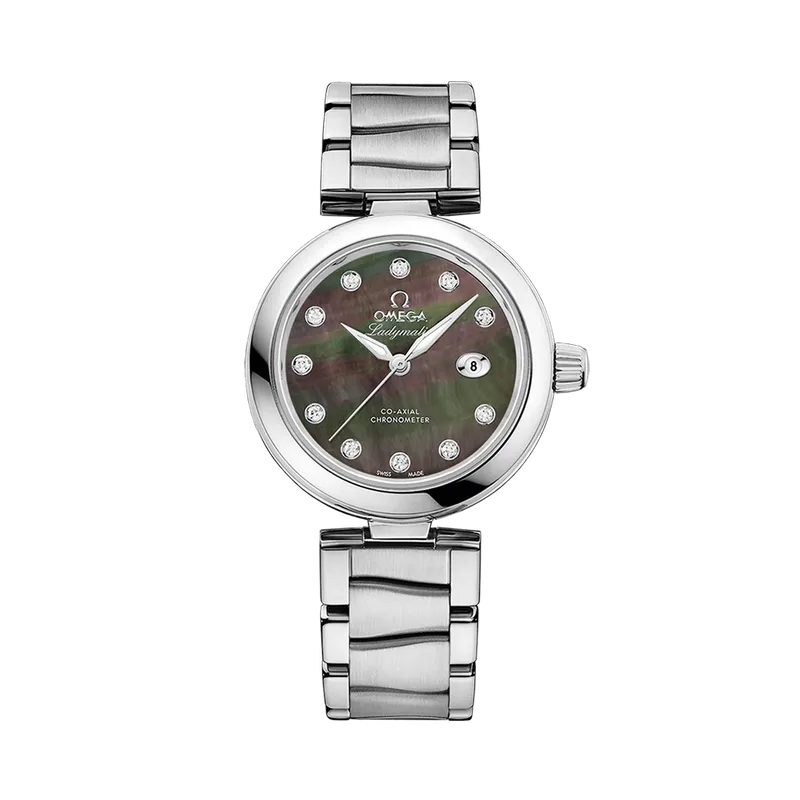Omega De Ville Ladymatic Otomatik 34 mm Steel on Steel 42530342057004