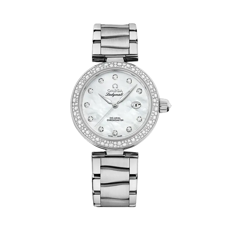 Omega De Ville Ladymatic Otomatik Beyaz 42535342055002