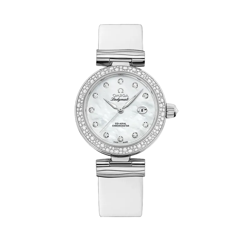 Omega De Ville Ladymatic Otomatik Beyaz 42537342055002
