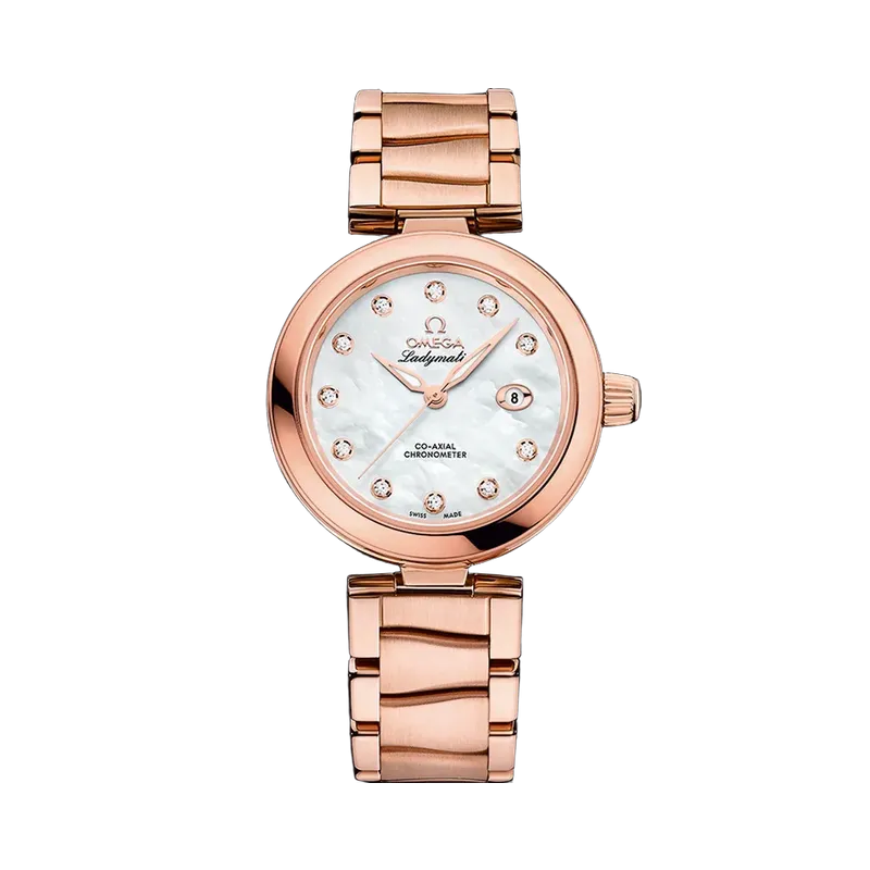 Omega De Ville Ladymatic Sedna Gold 42560342055004