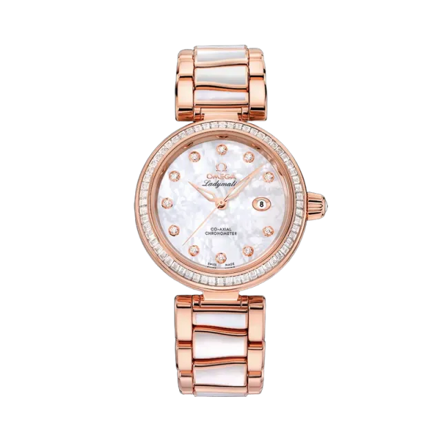 Beğenmek için çift tıkla Omega De Ville Ladymatic Sedna Gold 42565342055007 Görsel 1