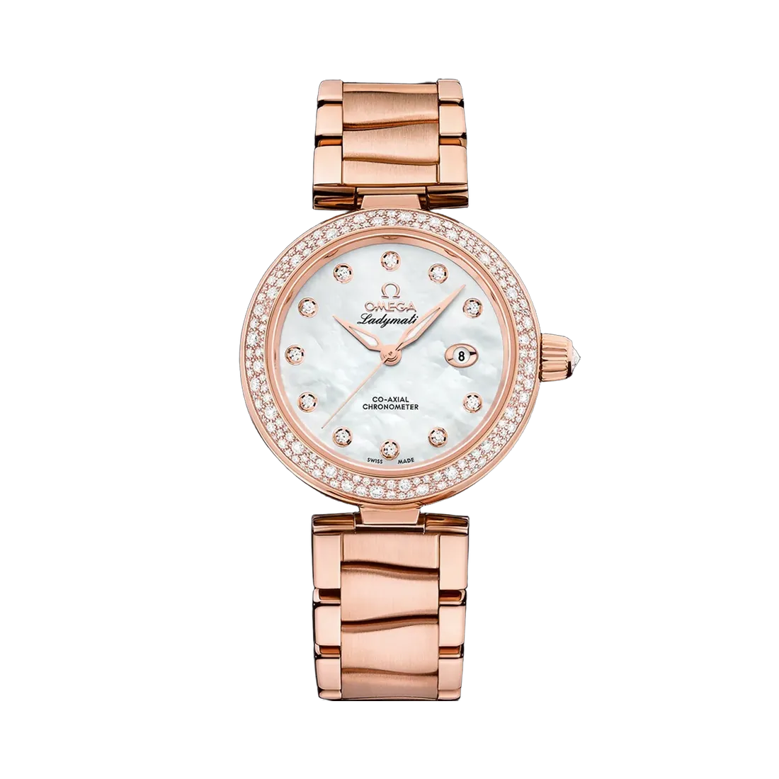 Omega De Ville Ladymatic Sedna Gold 42565342055010