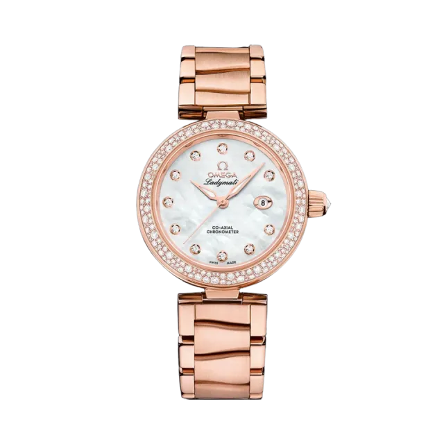 Beğenmek için çift tıkla Omega De Ville Ladymatic Sedna Gold 42565342055010 Görsel 1