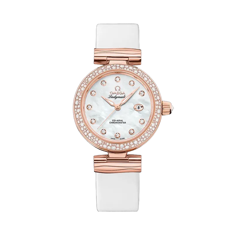 Omega De Ville Ladymatic Otomatik Beyaz 42567342055008