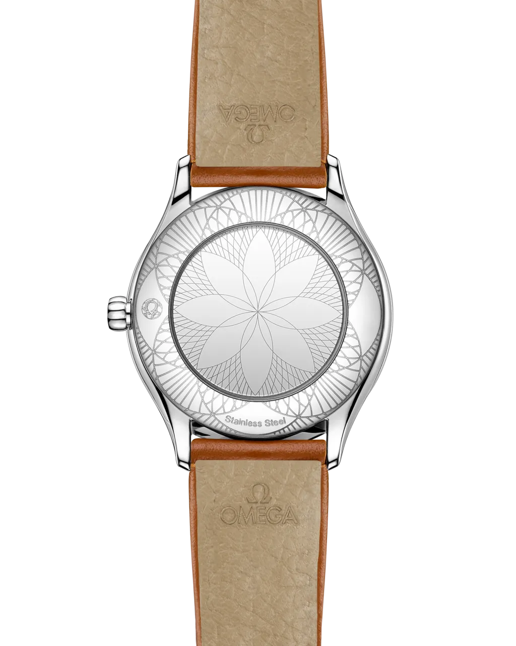 Omega De Ville Mini Trésor Steel On Leather 42817266004005 detay görseli 1
