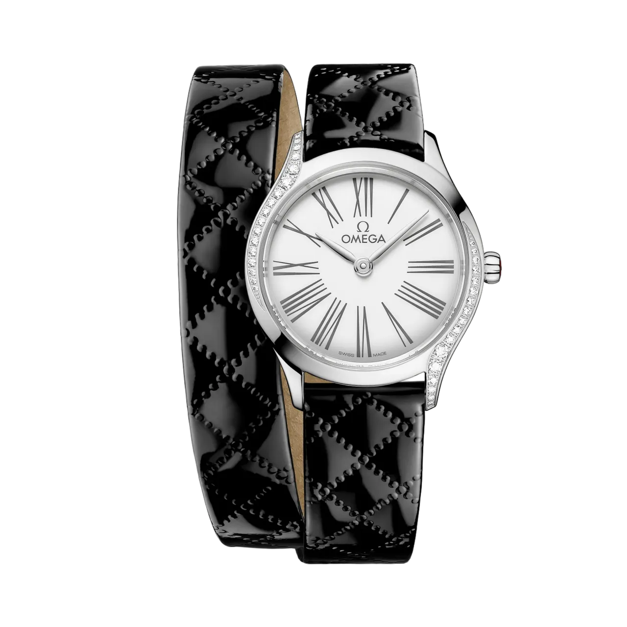 Omega De Ville Mini Trésor Otomatik Beyaz 42817266004007