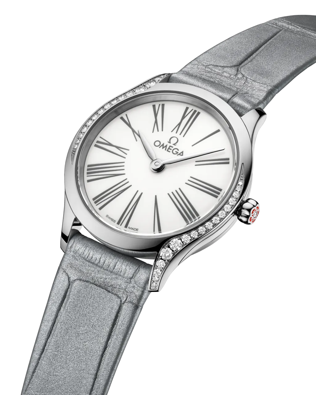 Omega De Ville Mini Trésor Otomatik Beyaz 42818266004001 detay görseli 2