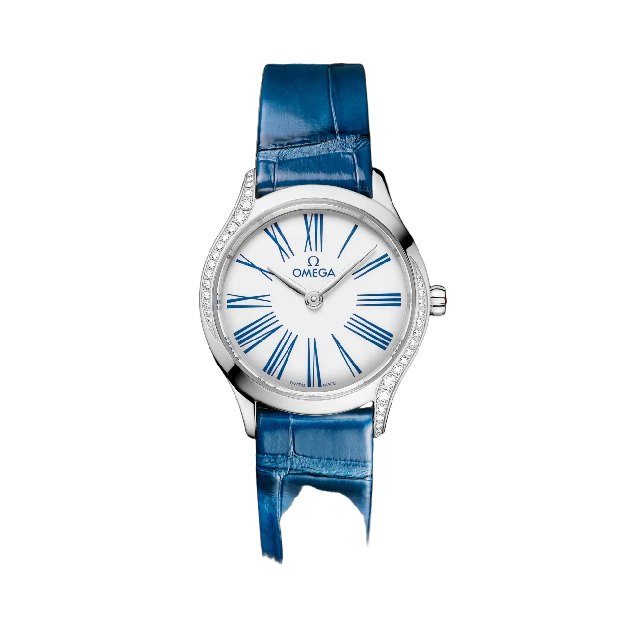Omega De Ville Mini Trésor Otomatik Beyaz 42818266004002