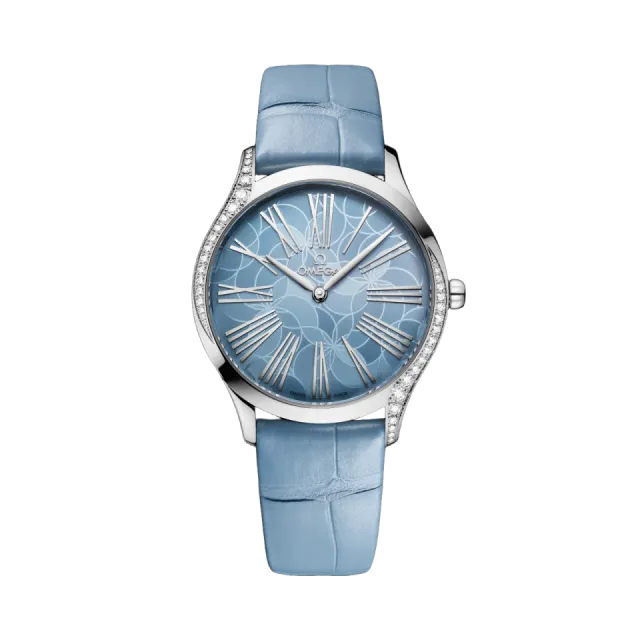 Beğenmek için çift tıkla Omega De Ville Trésor Blue Otomatik 42818366003002 Görsel 1
