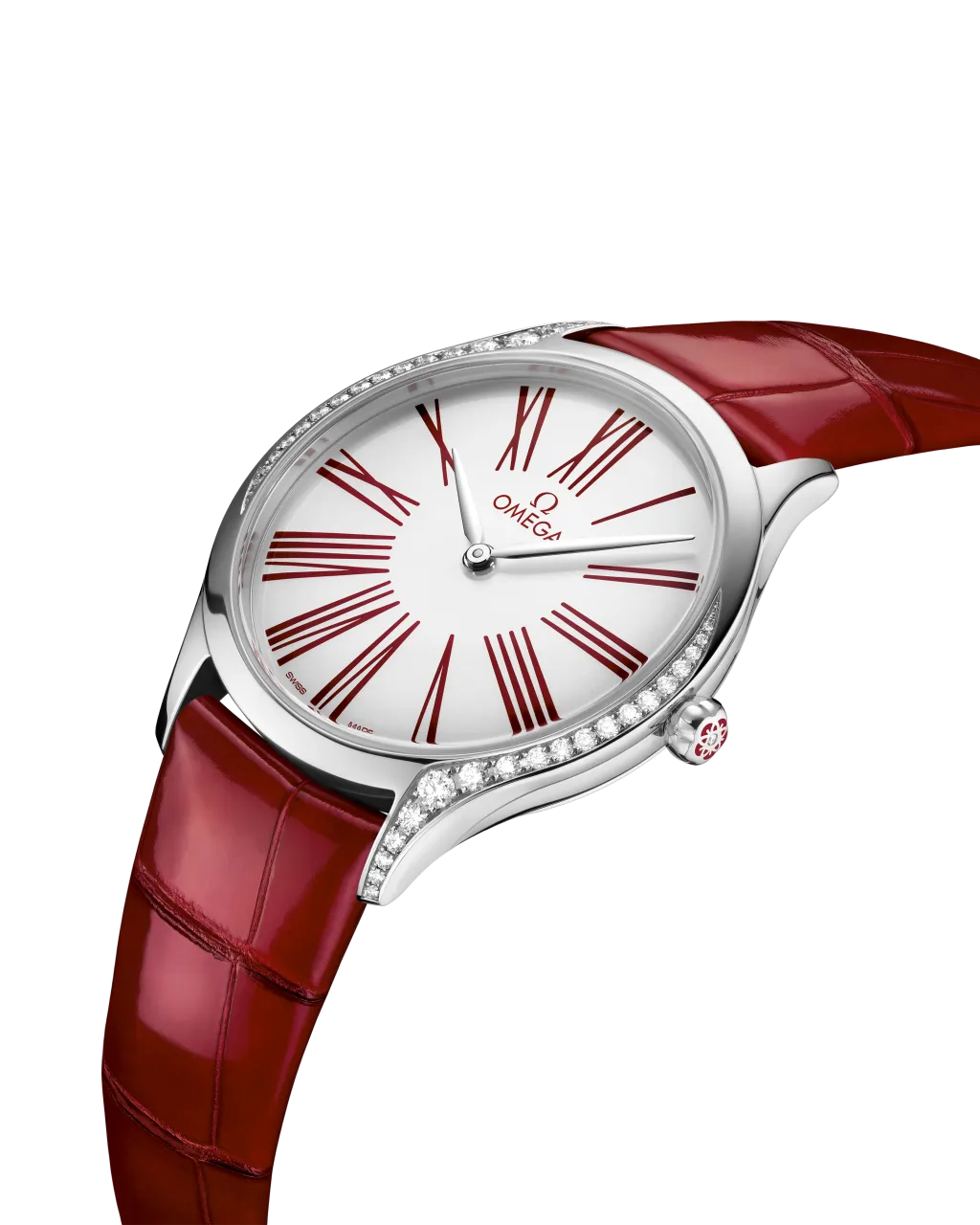 Omega De Ville Trésor Quartz Beyaz 42818366004002 detay görseli 2